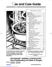 KitchenAid YKGST307 Use & Care Manual