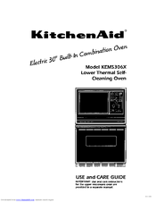 KitchenAid KEMS306X Use And Care Manual