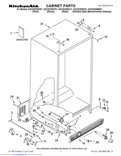 KitchenAid KSCS23INBL01 Parts List