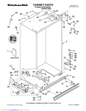 KitchenAid KSSC48QKS01 Parts List