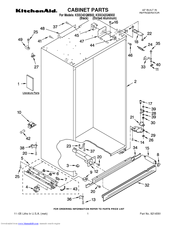 KitchenAid KSSO42QMX02 Parts List