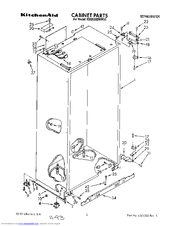 KitchenAid KSSS36DWW00 Parts List