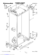 KitchenAid KSSS42MBX01 Parts List