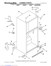 KitchenAid KTRC22KMWH01 Parts List