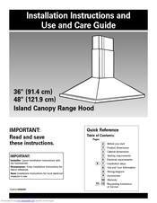 KitchenAid (91.)(121.) Installation Instructions Manual