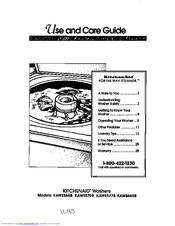 KitchenAid KAWE570B Use And Care Manual