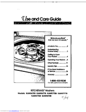 KitchenAid KAWE778B Use And Care Manual
