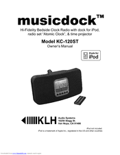 KLH Musicdock KC-120ST Owner's Manual