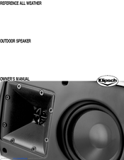Klipsch AW-500 Owner's Manual