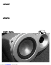 Klipsch Reference Sattelite Speaker Owner's Manual