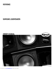 Klipsch REFERENCE SURROUND LOUDSPEAKERS Owner's Manual
