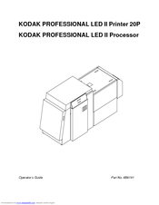 Kodak PROFESSIONAL LED II 20P Operator's Manual