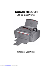 Kodak Hero 3 1 Extended User Manual Pdf Download Manualslib