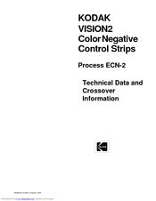 Kodak V2CS Technical Data Manual
