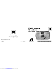 Kodak T20 - Advantix Auto Camera User Manual