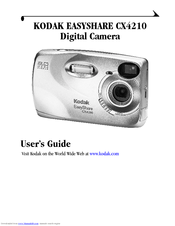 Kodak EASYSHARE CX4210 User Manual