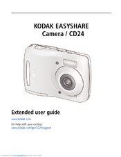 Kodak EASYSHARE CD24 Extended User Manual