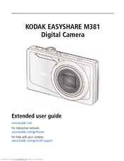 Kodak M381 - EASYSHARE Digital Camera Extended User Manual