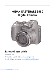 Kodak Z980 - EASYSHARE Digital Camera Extended User Manual