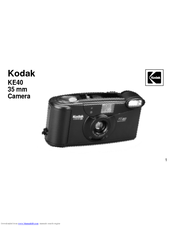 Kodak KE40 - 35 Mm Camera Owner's Manual