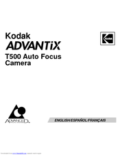 Kodak Advantix T500 Owner's Manual