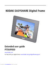 Kodak Easyshare P750 Manuals Manualslib