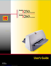Kodak I260 Document Scanner Manuals Manualslib