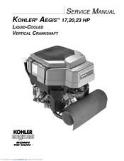Kohler Aegis 1500 Service Manual