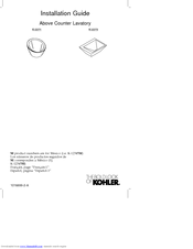 Kohler K-2271-G9 Installation Manual