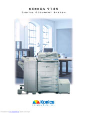 Konica Minolta Internet Fax 7145 Specifications