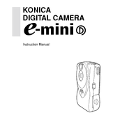Konica Minolta e-mini Instruction Manual
