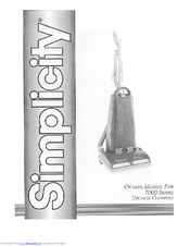 Simplicity 7000 Series Owner's Manual