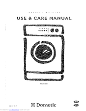 Dometic WMD 1050 Use & Care Manual