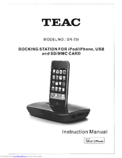 Teac SR-25i Instruction Manual