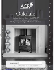 ACR Heat Products Oakdale FB1MF Tehnical Manual