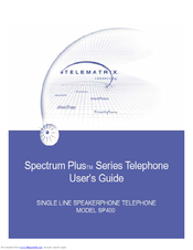 Spectrum Plus SP400 User Manual