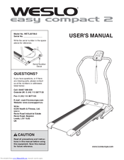 Weslo easy compact 2 WETL20709.0 User Manual