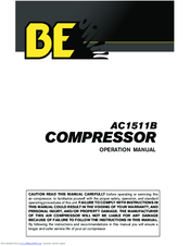 BE AC1511B Operation Manual
