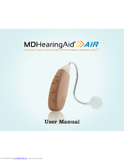 MDHearingAid AIR User Manual