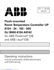 ABB 6134-24-102-500 Operating Instructions Manual