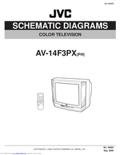 JVC AV-14F3PX Schematic Diagrams