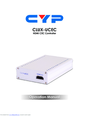 CYP CLUX-UCEC Operation Manual