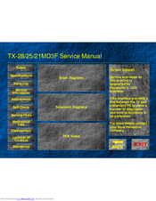 Panasonic TX-21MD3F Service Manual