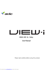 Avic View-i HD-SL-Ruby User Manual