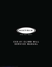 Matrix Fitness C5X-01 Service Manual