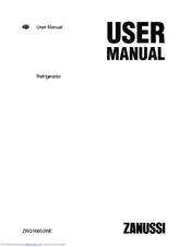 Zanussi ZRG16602WE User Manual