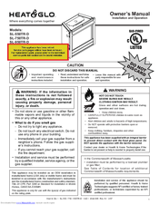 Heat&Glo SL-550TR-D Owner's Manual