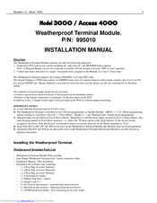 Inner Range 3000 Installation Manual