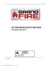 grandfire BPH-100d Owner's Manual
