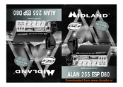 Midland Alan 255ESP D80 Owner's Manual